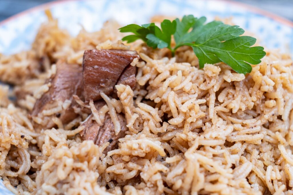 Mum's Chicken Pilau Rice Fozia's Kashmiri Kitchen and Frozen Curry